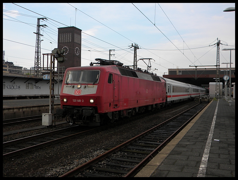120 148 mit IC xxxx aus Strasslund in Dsseldorf Hbf